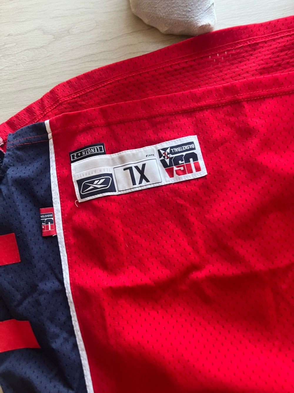 Lebron James 2004 Reebok USA Basketball Jersey #9 - Picture 4 of 4